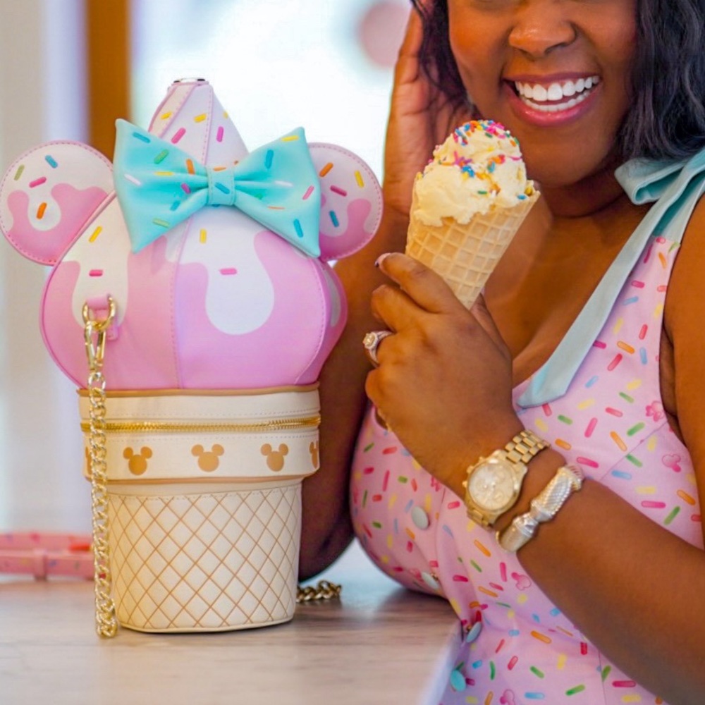 StitchShoppe Disney Ice Cream Cone Bag